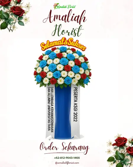 Standing Flowers Maju Jaya